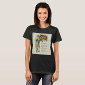 T-shirt Alice au pays des merveilles Cheshire Cat Mad (Devant entier)