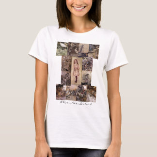 T-shirt Alice au pays des merveilles - customisé