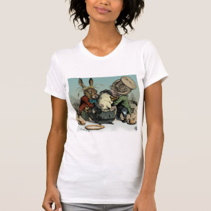 T-shirt Alice au pays des merveilles Dormouse dans la thé