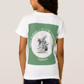 T-Shirt Alice au pays des merveilles Héraut de lapin blanc (Dos)