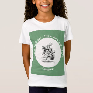 T-Shirt Alice au pays des merveilles Héraut de lapin blanc