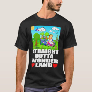 T-shirt Alice Au Pays Des Merveilles Hommes Femmes Enfants