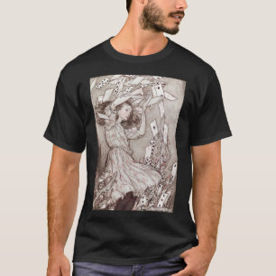 T-shirt Alice Au Pays Des Merveilles Lewis Carroll Rackham