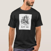 T-shirt Alice au pays des merveilles - mangez-moi (Devant)