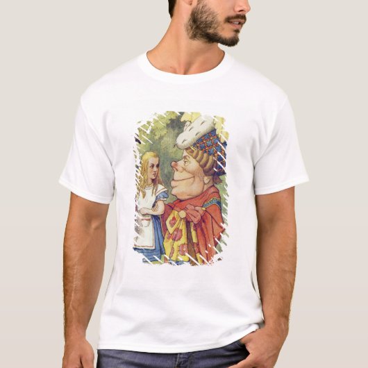 T-shirt Alice avec la duchesse (Devant)