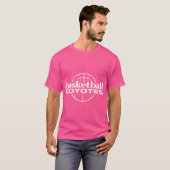 T-shirt Alice Coyotes Basket (Devant entier)