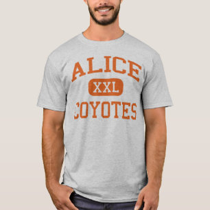 T-shirt Alice - coyotes - lycée d'Alice - Alice le Texas