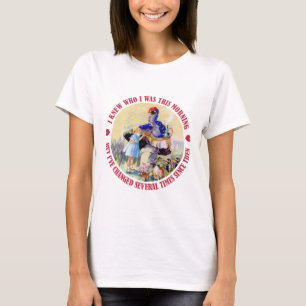 T-SHIRT ALICE DIT J'AI SU QUE L'OMS J'ÉTAIT CE MATIN