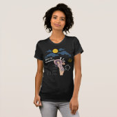 T-shirt Alice En Borderline (Devant entier)