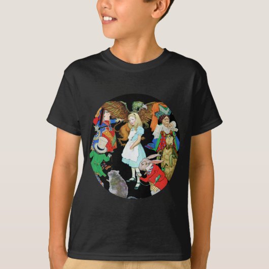 T-SHIRT ALICE EN WONDERLAND (Devant)