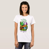 T-shirt Alice et Caterpillar (Devant entier)