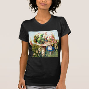 T-shirt Alice et Caterpillar au pays des merveilles