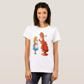 T-shirt Alice et la Reine Rouge (Devant entier)