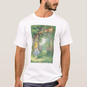 T-shirt Alice et le Cheshire Cat (Devant)