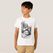 T-shirt Alice et le cochon (Devant entier)