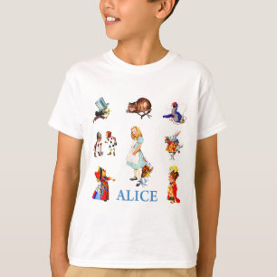 T-shirt Alice et ses amis au pays des merveilles