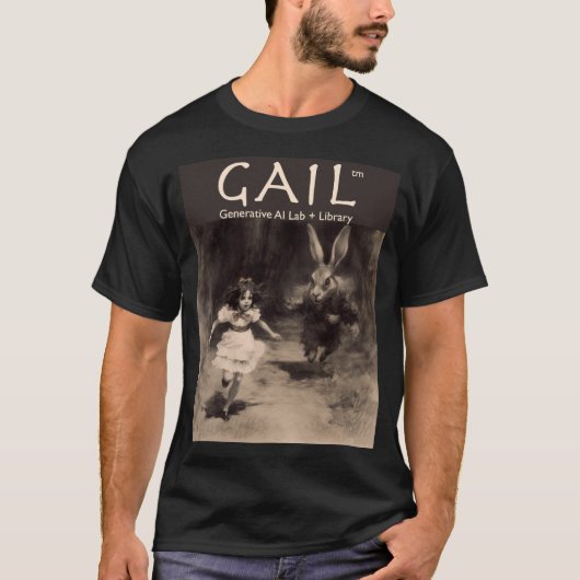 T-shirt - "Alice & her Rabbit" (Devant)