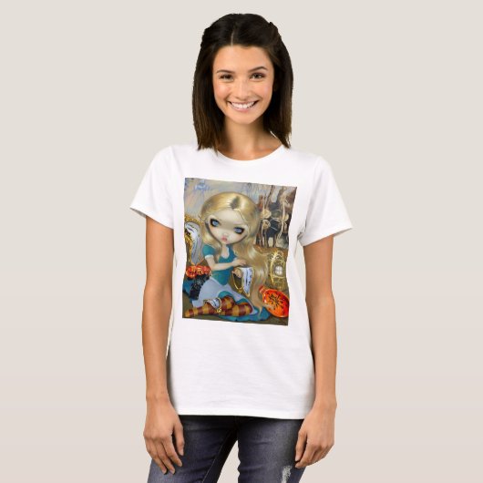 T-shirt "Alice in a Dalie Dream" (Devant entier)