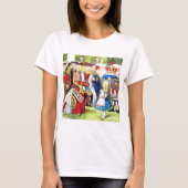 T-SHIRT ALICE & LA REINE DES COEURS EN WONDERLAND (Devant)