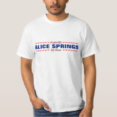 T-shirt ALICE SPRINGS - ma maison - l'Australie ; Coeurs (Devant)