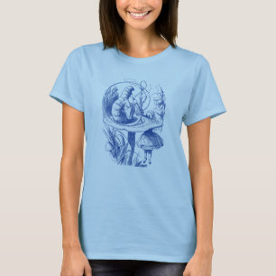 T-shirt Alice vintage étirée au pays des merveilles