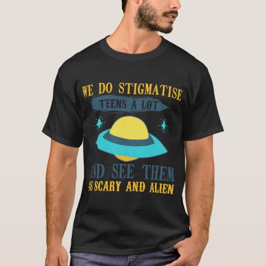 T-shirt Alien (Devant)