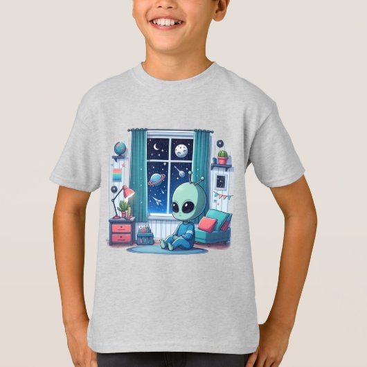 T-SHIRT ALIEN (Devant)