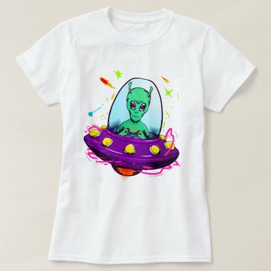 T-shirt Alien (Design devant)