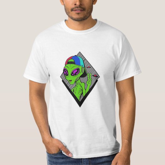 T-SHIRT ALIEN (Devant)