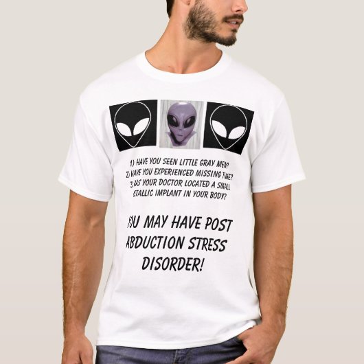 T-shirt alien (Devant)