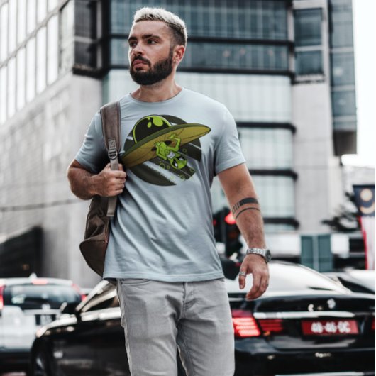 T-shirt Alien