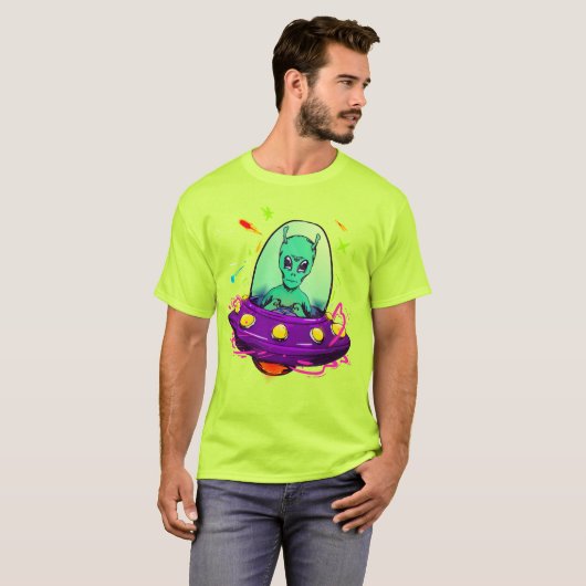 T-shirt Alien (Devant entier)