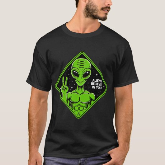 T-shirt Alien. (Devant)