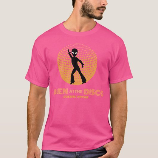 T-shirt Alien À La Disco (Devant)