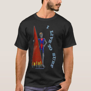 T-shirt Alien-Action "Je vis au Surf" Chemises