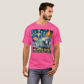 T-shirt Alien américain (Devant entier)