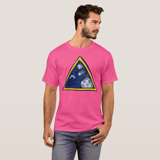 T-shirt Alien Astroïde (Devant entier)