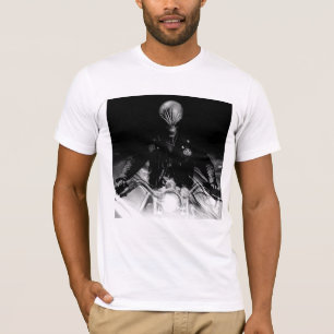 T-shirt Alien Biker (version noir et blanc)