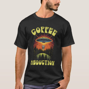 T-shirt Alien Café Lover Caféine Boisson Ufo Extraterre