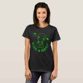 T-shirt Alien cool Buddy proclamant auto-amour Alien Ufo (Devant entier)