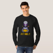 T-shirt Alien Cryptomonnaie Bitcoin 5 (Devant entier)
