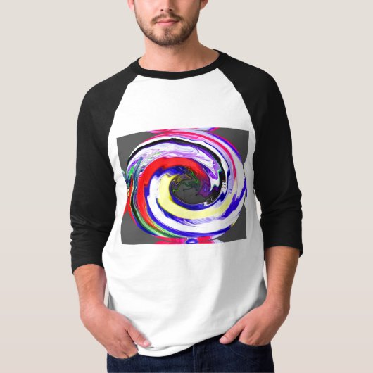 T-shirt Alien dans l'espace (Devant)