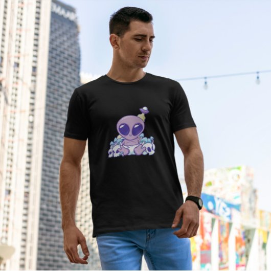 T-shirt Alien de bébé