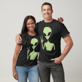 T-shirt Alien de la Paix (Unisexe)