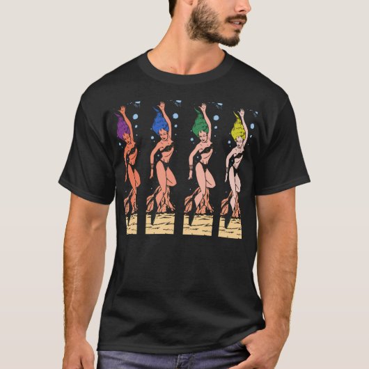 T-shirt Alien de l'espace féminin (Devant)
