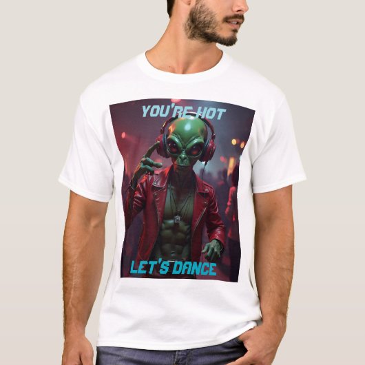 T-shirt Alien de parti (Devant)