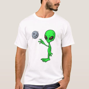T-shirt alien de quilles