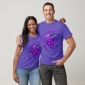 T-shirt alien de raisins cosmiques (Unisexe)