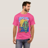 T-shirt Alien de robots (Devant entier)