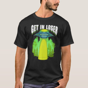 T-shirt Alien de science-fiction enlèvement d'un Alien